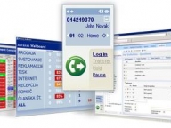 Uporabniki se lahko v telefonski sistem prijavijo tudi preko svojega računalnika. Tako kot na telefonskem aparatu, lahko izbirajo po imeniku in izvajajo dovoljene prilagoditve.