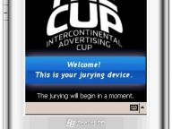On the touch screen your custom message can be displayed.