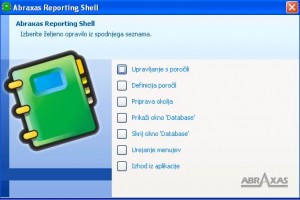 Abraxas Reporting Shell Abraxas Reporting Shell