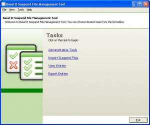 Abraxas Rešitve Za Basel II Suspend File Management Tool Abraxas Rešitve Za Basel II Suspend File Management Tool