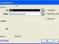 You can use the additional functions of the Controlling application in Microsoft Excel table in the same way as you use the Excel built-in functions.